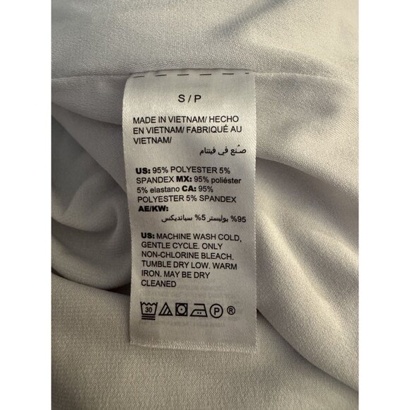 White House Black Market Floral Print V-Neck Top Size S Long Sleeve Shirt Blouse - Picture 5 of 5